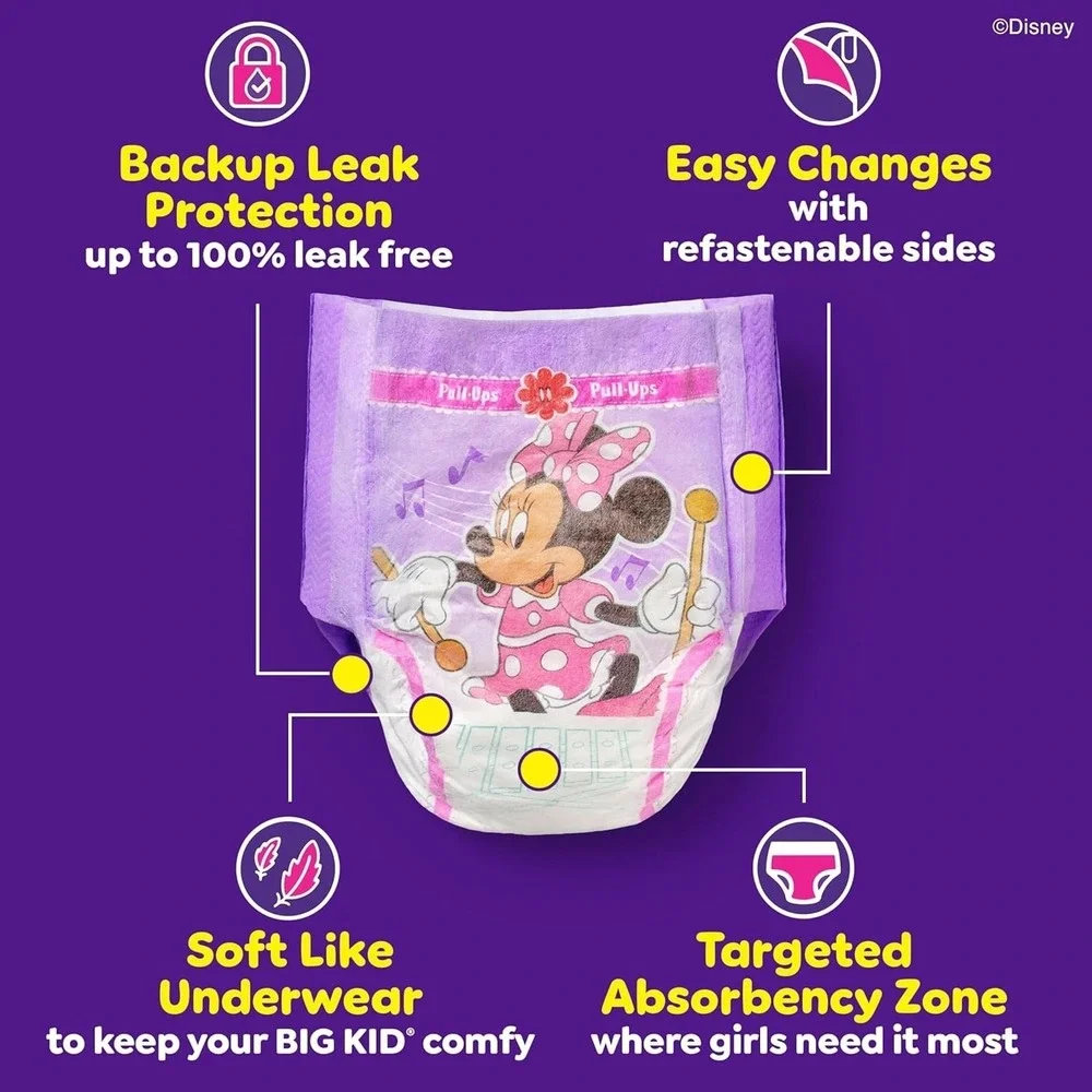 Pull‎ ups Girls, Huggies Training Pants 5T-6T - 84ct